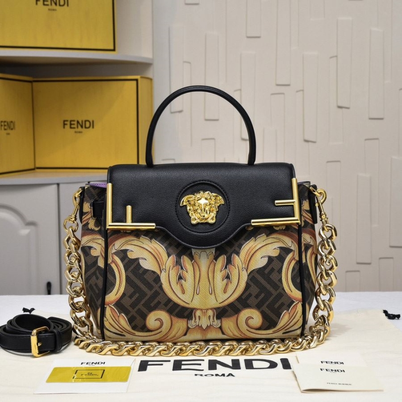 F**di top handle bags